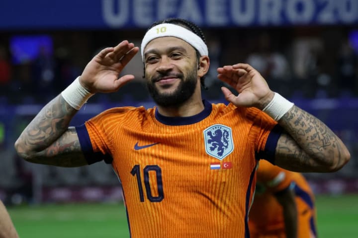 Memphis Depay, atacante da Holanda na Euro 202