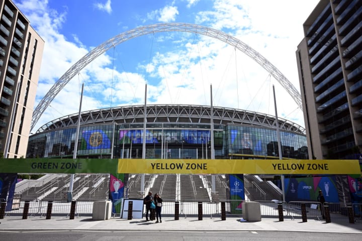 Estádio de Wembley, em Londre