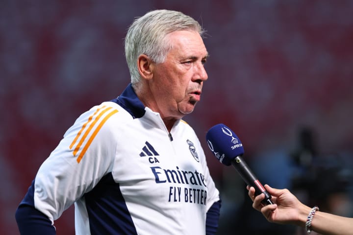 Carlo Ancelotti, técnico do Real Madri