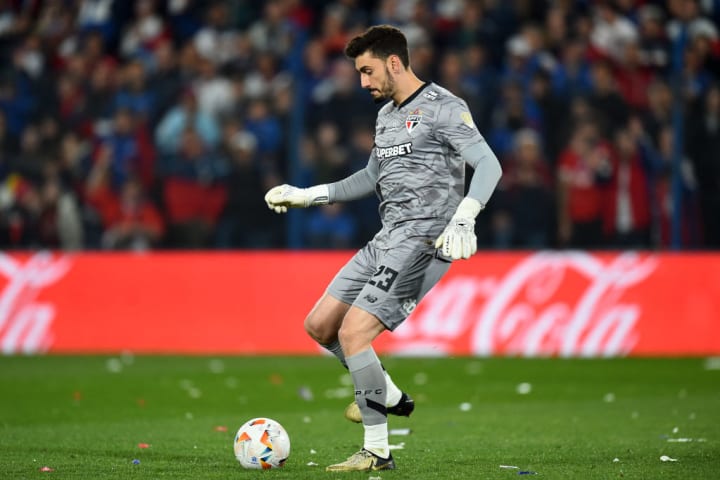 Rafael, goleiro do São Paulo na Libertadore