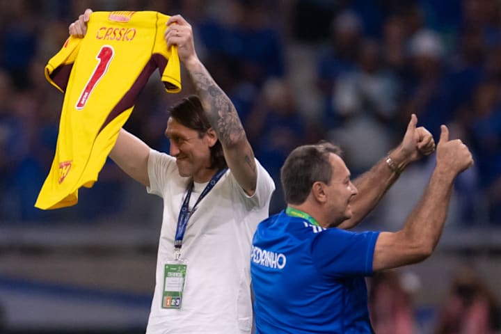 Cássio, goleiro do Cruzeir