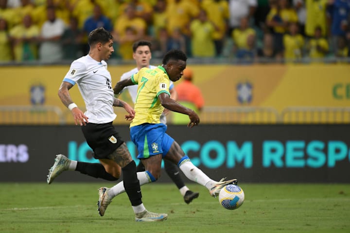 Vinicius Junior, da Seleção Brasileir