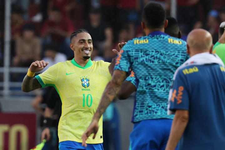 Raphinha, atacante da Seleção Brasileir