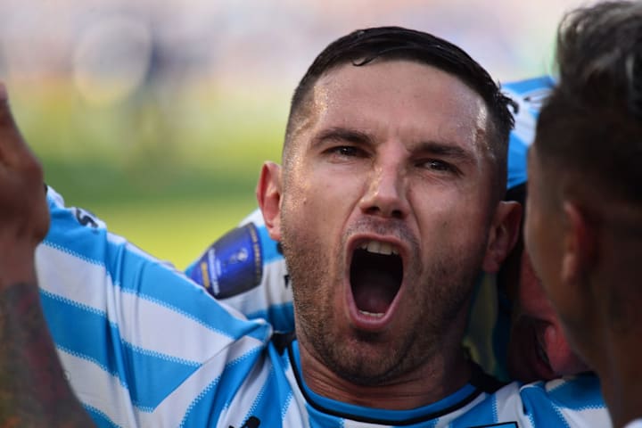 Adrían Martínez, artilheiro da Copa Sul-Americana de 202