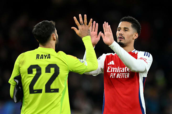 David Raya, William Saliba