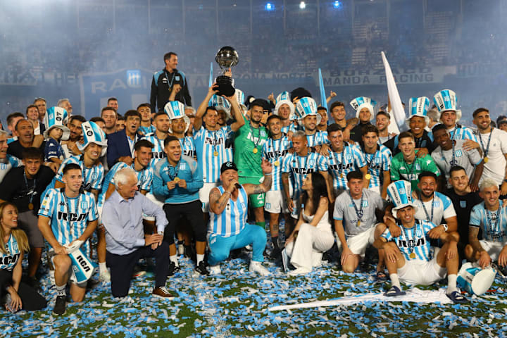 Racing, campeão da Copa Sul-mericana