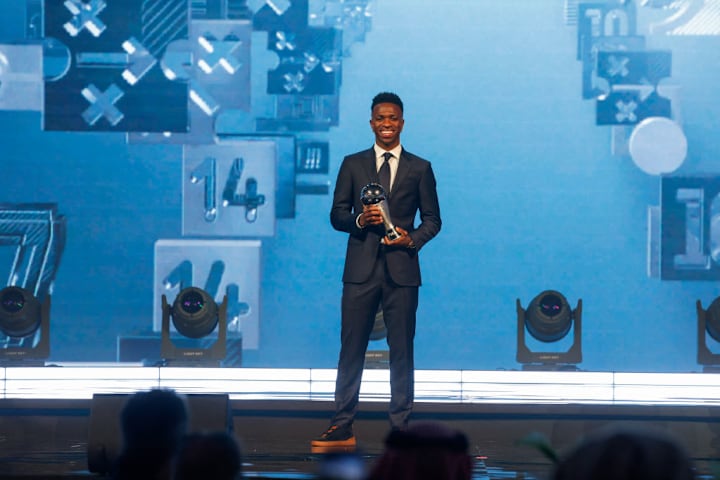 Vinicius Junior, melhor jogador do mundo pela Fif