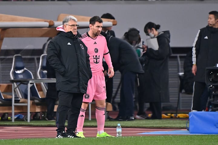 Lionel Messi e Gerardo Martin