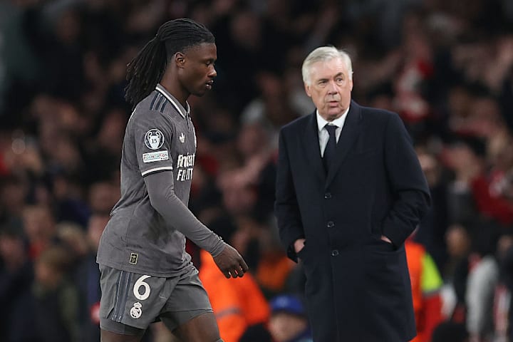 Eduardo Camavinga, Carlo Ancelotti
