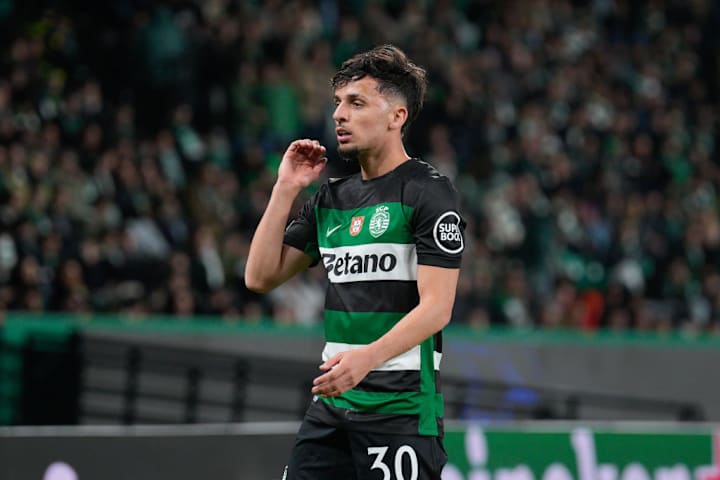 Gabriel Teixeira (Biel) of Sporting CP in action during the...