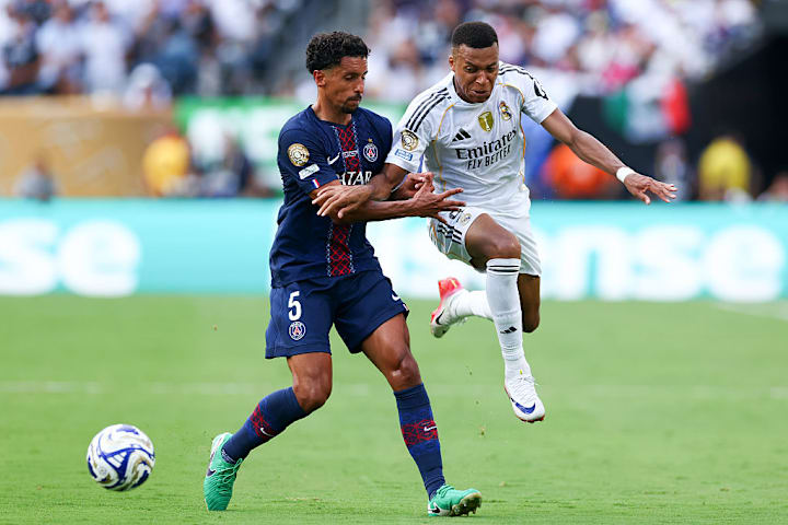 Marquinhos, Kylian Mbappe