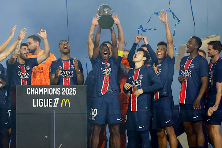 Lee Kang-in, Lucas Beraldo, Presnel Kimpembe, Ousmane Dembele, Desire Doue