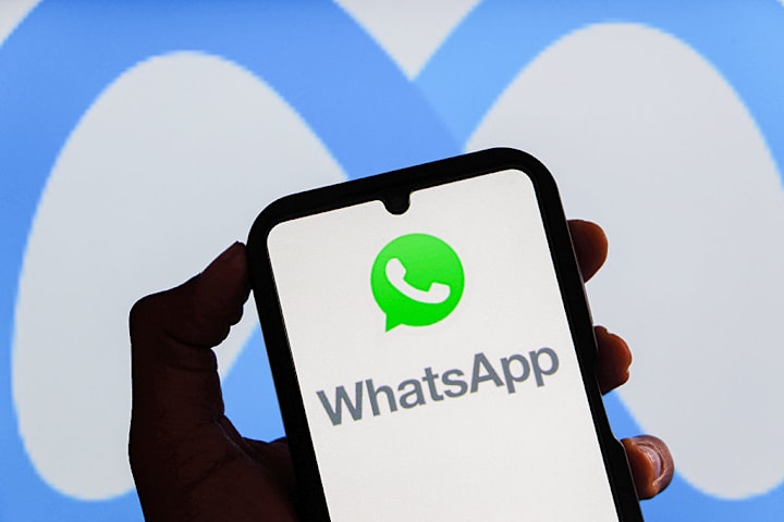 In this photo illustration, a Whatsapp logo is seen...