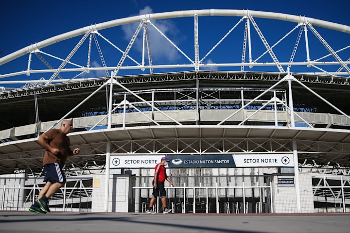 Botafogo v Cabofriense Play the Carioca State Championship With Closed Doors as a Precautionary Measure Against the Coronavirus