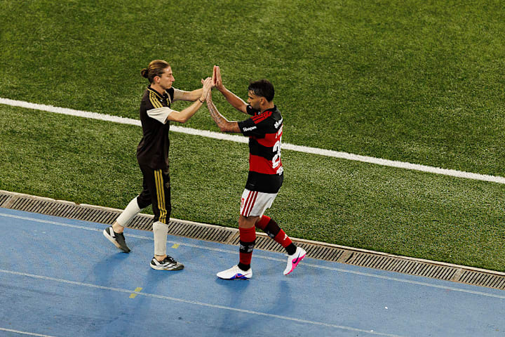 Lucas Paquetá, Filipe Luis Lucas Paquetá, Filipe Luis