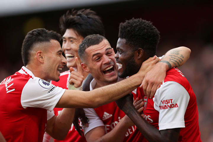 Thomas Partey, Gabriel Martinelli, Granit Xhaka