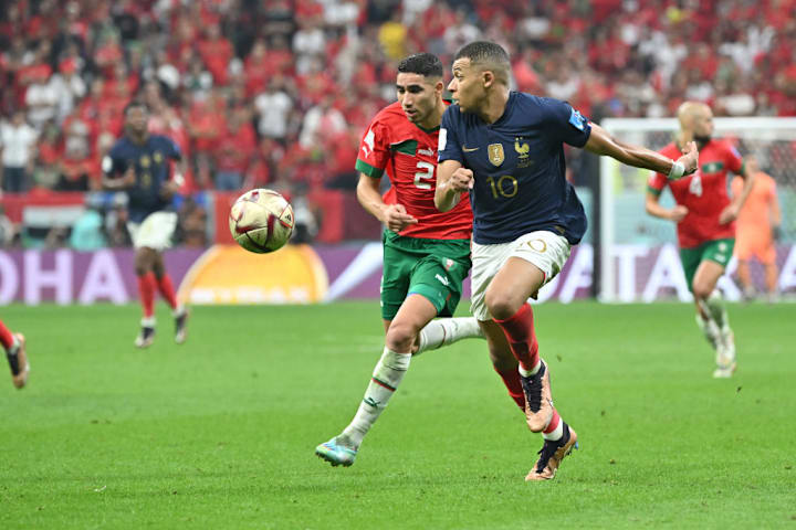 Kylian Mbappé, Achraf Hakimi