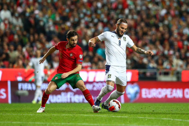 Nemanja Gudelj, Bernardo Silva Nemanja Gudelj, Bernardo Silva