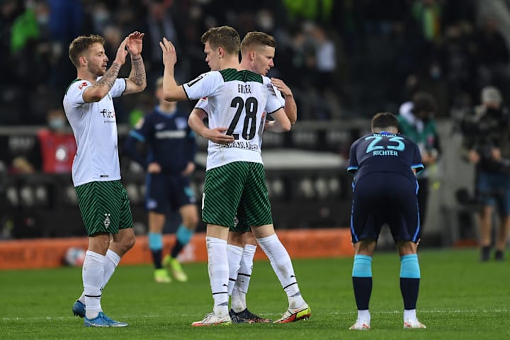 Louis Beyer, Nico Elvedi, Matthias Ginter