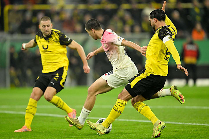 Waldemar Anton und Emre Can konnten Bayer Leverkusens Sieg nicht verhindern