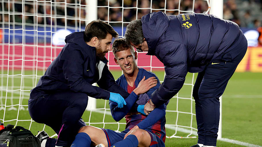 Dani Olmo of Barcelona