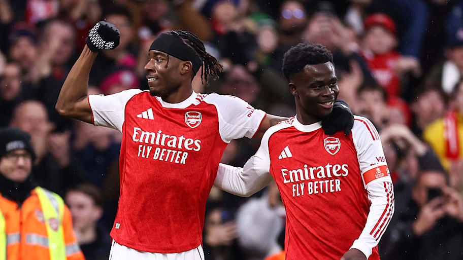 Noni Madueke, Bukayo Saka