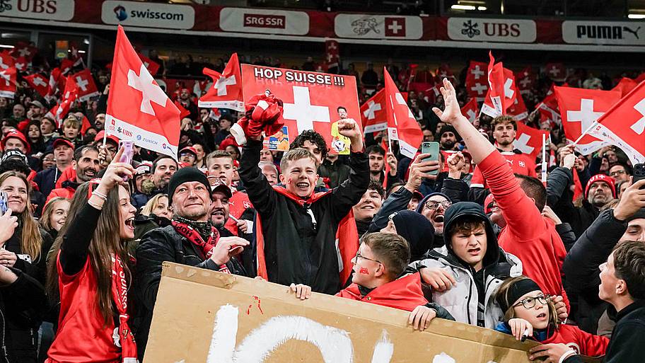 Switzerland fans