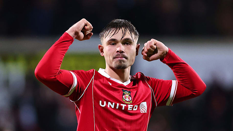 Wrexham defender Callum Doyle.