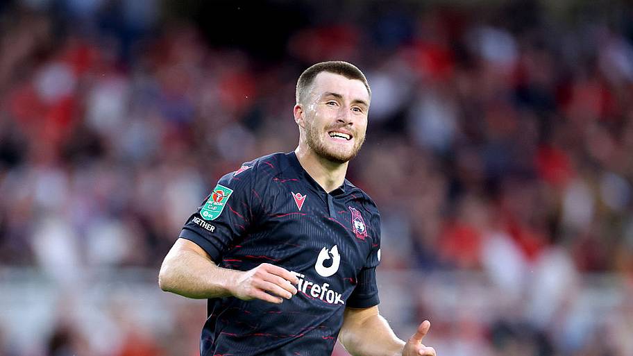 George Thomason during the Carabao Cup First Round match.
