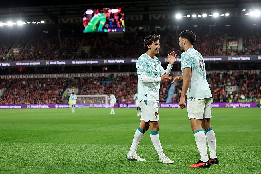 Gonçalo Ramos and João Felix