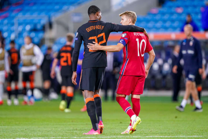 Denzel Dumfries, Martin Odegaard