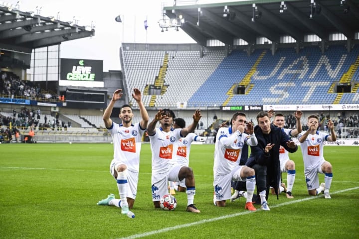 SOCCER JPL EUROPE PLAY-OFFS D3 CERCLE BRUGGE VS KAA GENT