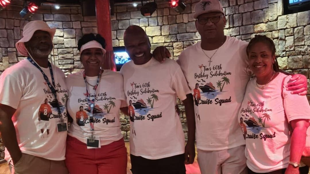 Falcons fans have fun cruising on Royal Caribbean 