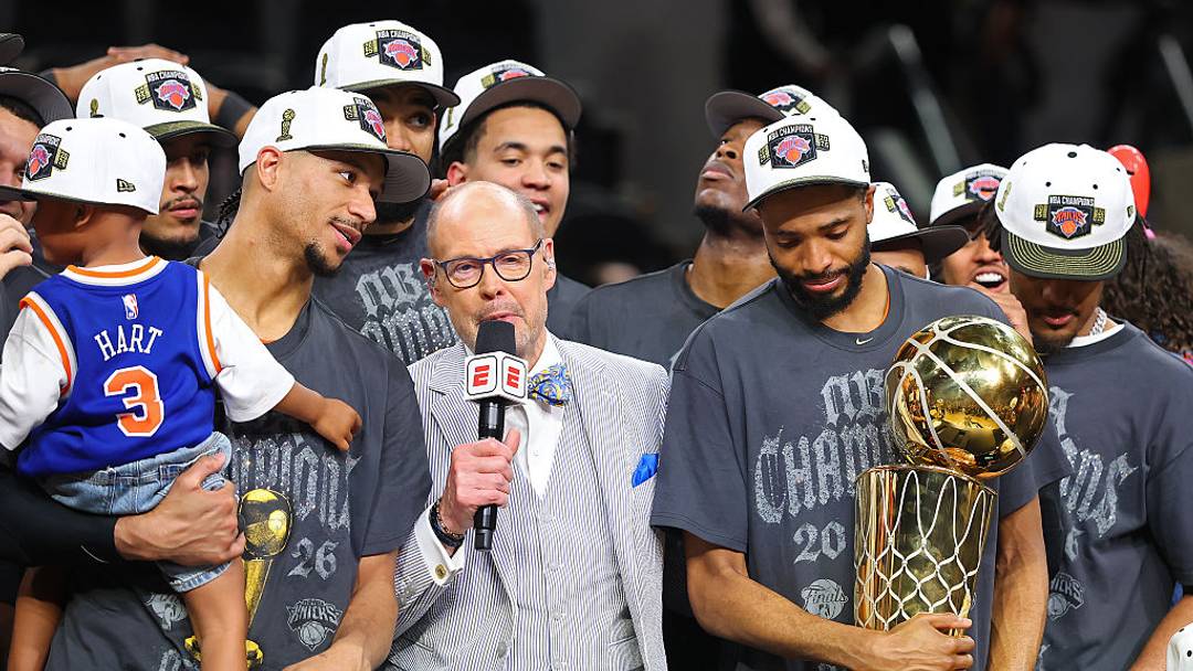 Josh Hart, Mikal Bridges and the Knicks are NBA champions