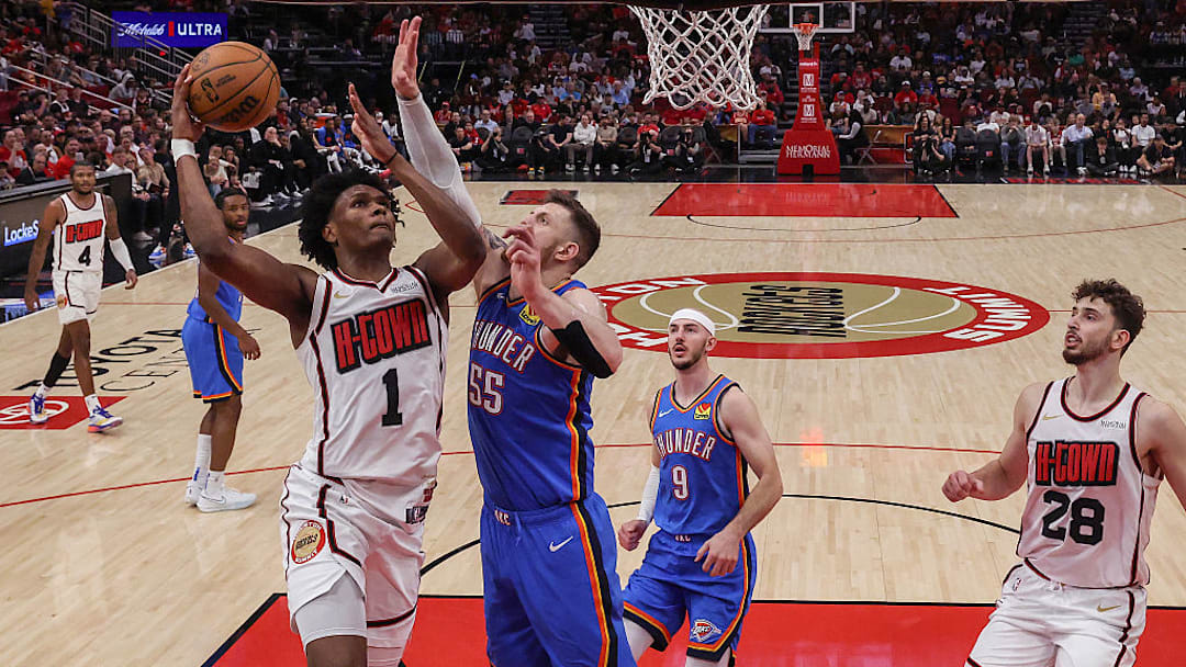 Rockets vs. Thunder es uno de los mejores partidos de la próxima temporada de NBA. Rockets vs. Thunder es uno de los mejores partidos de la próxima temporada de NBA.