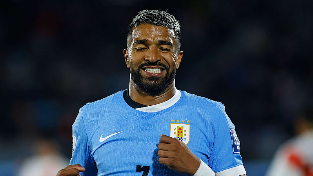 Rodrigo Aguirre, delantero de Uruguay y del América.