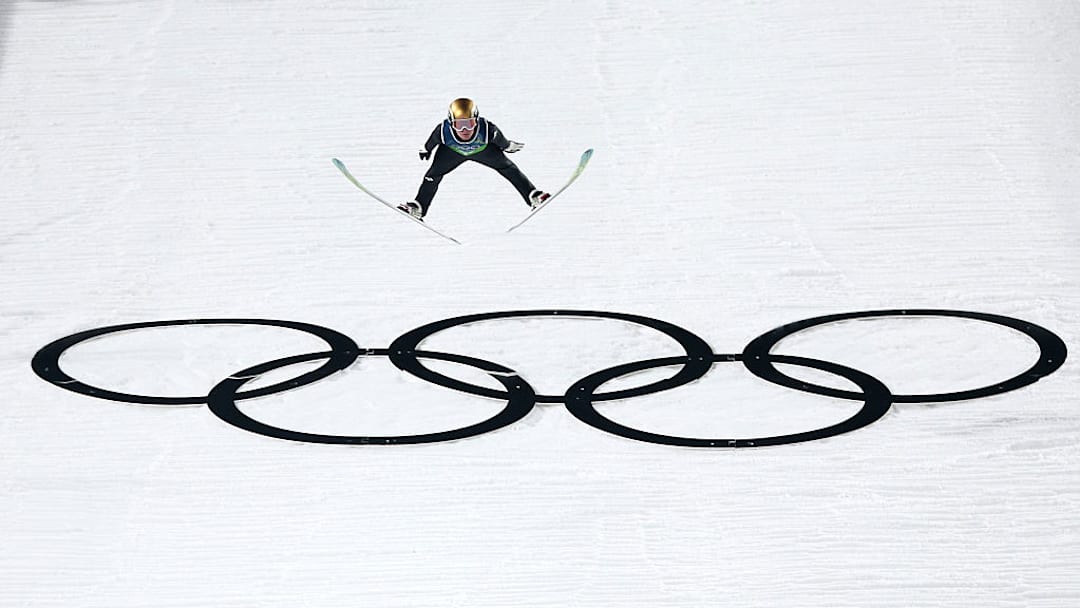 Kristoffer Eriksen Sundal, del equipo de Noruega, durante los Juegos Olímpicos de Invierno en Milán-Cortina 2026.