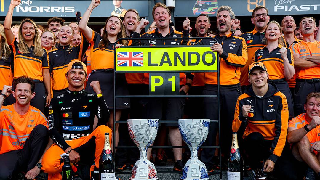 Lando Norris celebra el repunte de McLaren en una temporada 2026 en la que el equipo británico todavía mantiene vivas sus aspiraciones al campeonato.