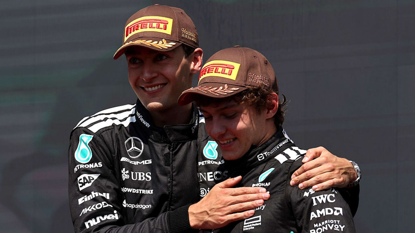 F1. Russell y Antonelli renuevan contrato con Mercedes para 2026