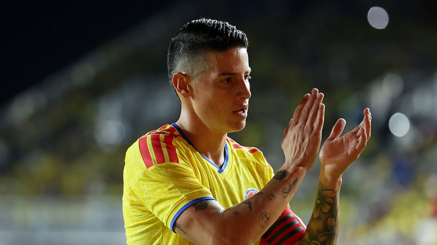 DT de Colombia, firme con James Rodríguez previo al Mundial: “necesita mejor ritmo”