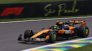 Lando Norris largará primero en Interlagos. 