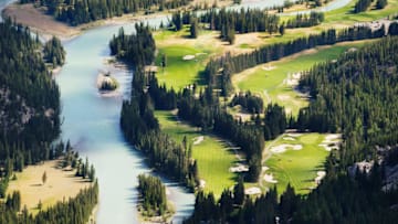Fairmont Banff Springs Golf Course on the Bow River