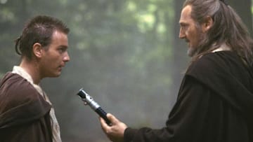 Star Wars Episode I: The Phantom Menace. Obi-Wan Kenobi (Ewan McGregor) and Qui-Gon Jinn (Liam Neeson). Image credit: StarWars.com 