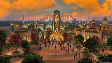 Universal Orlando Resort Epic Universe Celestial Park rendering, photo provided by Universal Orlando Resort