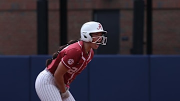 Alabama softball second baseman Kali Heivilin and the Crimson Tide split the first day of the Easton Bama Bash on Friday.
