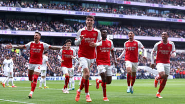 Arsenal is riding high after a 3-2 win in the North London derby with Kai Havertz leading the line.