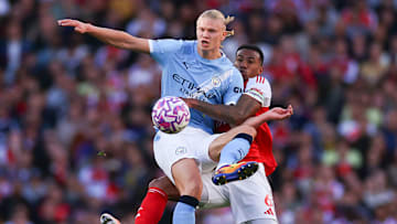 Against Arsenal, Manchester City's Erling Haaland scored his 91st Premier League goal in 102 games.