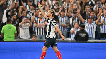 Sergio Canales abrió el marcador en favor de Rayados.