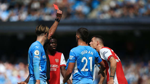 Granit Xhaka of Arsenal