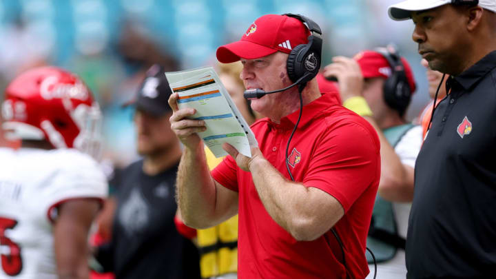 Jeff Brohm, Louisville head coach